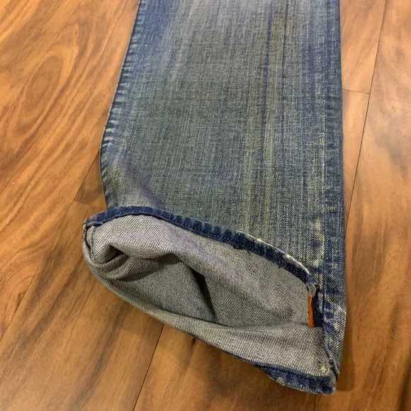 Diesel Italy Brush Faded Jeans